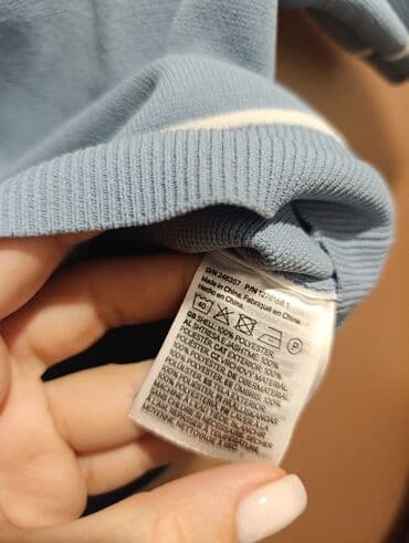 zenske svecane bluzice: H&M, S (EU 36), Poliester, bоја - Svetloplava — 11