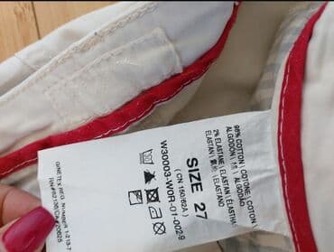 Pantalone: Spušteni struk, Ravne nogavice — 2