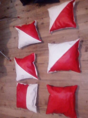 Pillows: Throw pillow, 40x40, color - Multicolored — 1