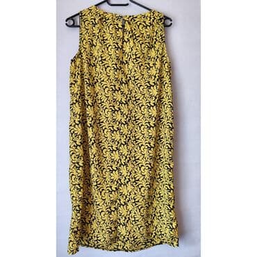 haljine za trudnice zara: Zara L (EU 40), bоја - Žuta, Oversize, Top (bez rukava) — 3