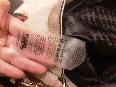 na jedno rame: Torba za rame, Karl Lagerfeld, Materijal: Koža — 14