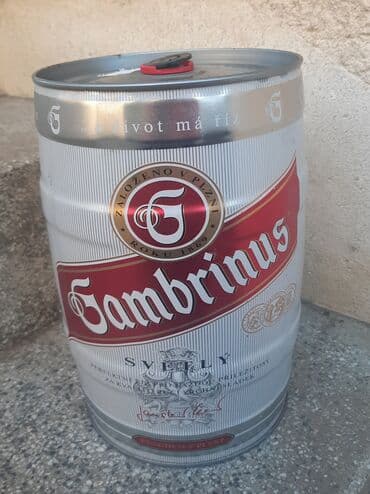 staklene tegle od 5 litara: Gambrinus bure od piva 5l prazno 5l raritet lično preuzimanje bg ili — 8