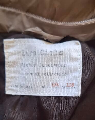 prsluk s: Zara, Zimska jakna, 116-122 — 4