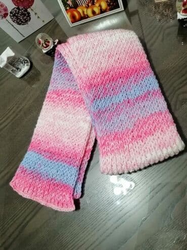 bunda s: Šal, Za devojčice, bоја - Roze — 3