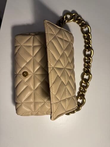 kozne putne torbe: Torba za rame, Zara, Materijal: Koža — 3