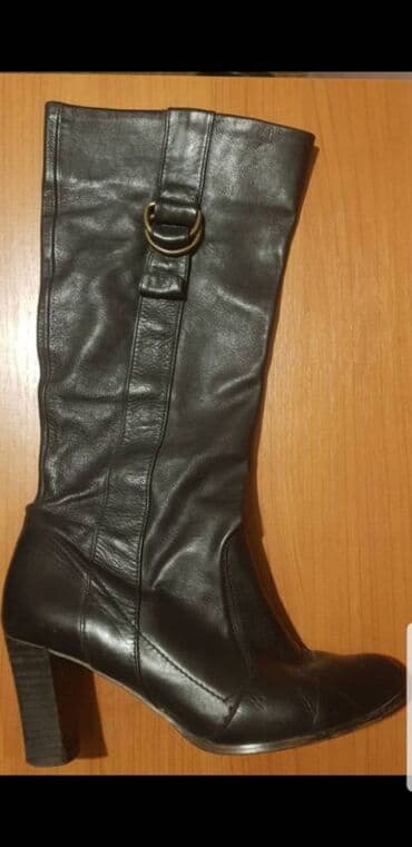 crne lakovane cipele: Čizme, Zara, 38 — 1