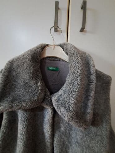 benetton parfemi zenski: Benetton, One size, Veštačko krzno, bоја - Siva — 5