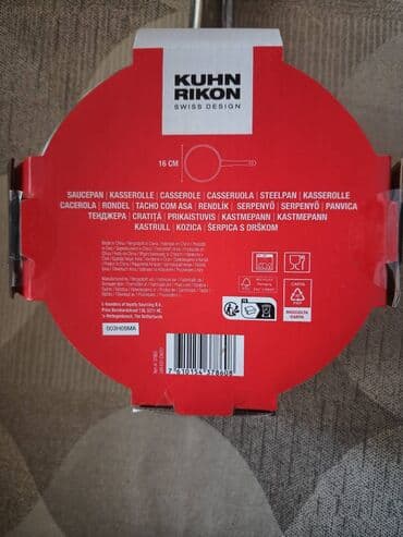 posuda za sundjer i deterdzent: KUHN RIKON šerpica sa drškom, prestižnog kvaliteta, Swiss design, nova — 6