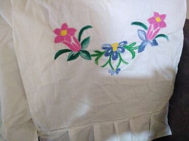 Towels: Floral, Embroidery, color - Multicolored — 12