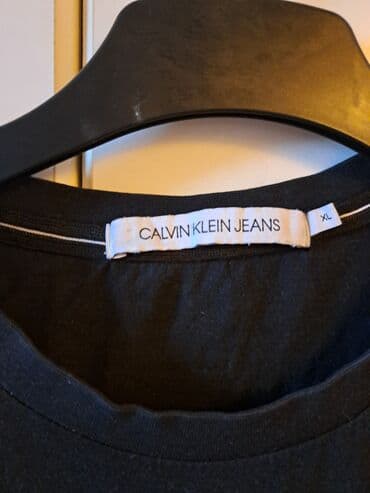 latex maske: Majica na kratke rukave, XL (EU 54), Calvin Klein, bоја - Crna — 6