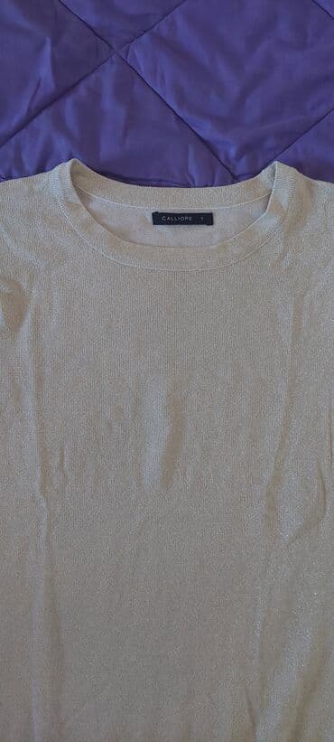 bluza s: XS (EU 34), Jednobojni, bоја - Bež — 4