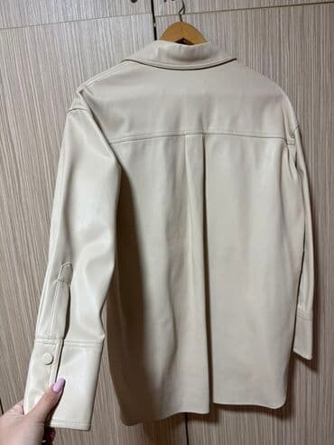 h m sljokicaste haljine: Zara, M (EU 38), Poliester, Jednobojni, bоја - Bež — 3
