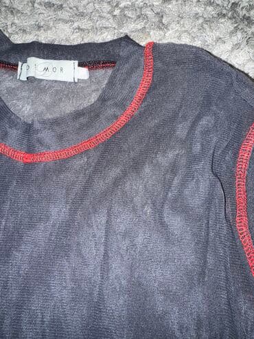 bluza s: 9Fashion Woman, M (EU 38), S (EU 36), Jednobojni, bоја - Siva — 2