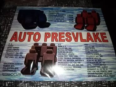 Transport: Presvlake za auto novo univerzalne presvlake komplet akcija cene — 1