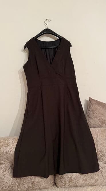 Haljine: 9Fashion Woman XL (EU 42), bоја - Braon, Večernji, maturski, Na bretele — 2