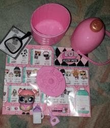 gumena lutka: Lol original Stage owl  - fuzzy pets - sova . Original lutka ljubimac — 1