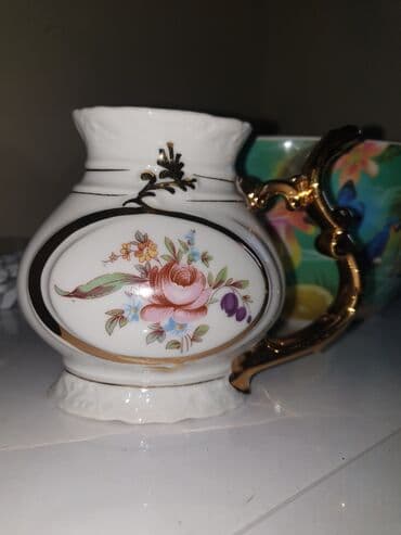 daske za wc solju sa motivima: Solja od porcelana, moze da se koriski i kao manji bokal, prelepo — 1