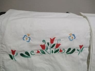 Towels: Floral, Embroidery, color - Multicolored — 4
