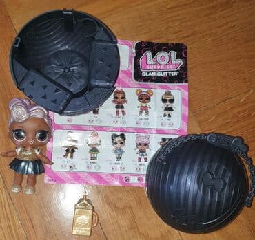 lutke masa i meda igracke: Lol suprise original lutka glam glitter. Ime lutke D.J. retka je — 4