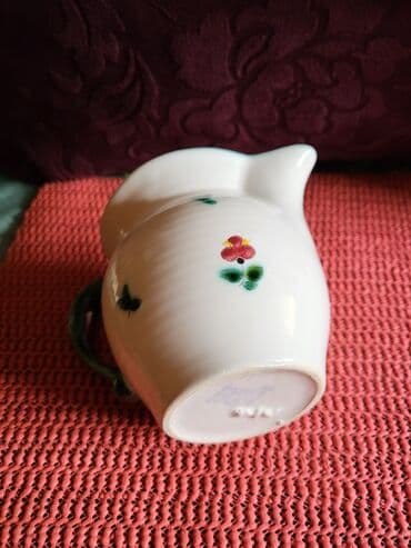 stari satovi prodaja: Bokal vintaz,nov Gmunder Austrija,komplet rucni rad. Bokal keramika — 8