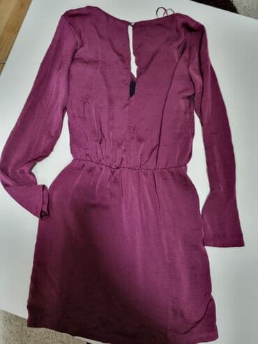 Haljine: 9Fashion Woman S (EU 36), bоја - Bordo, Dugih rukava — 3