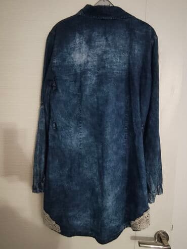 midi haljine h m: XL (EU 42), bоја - Tamnoplava, Oversize, Dugih rukava — 4