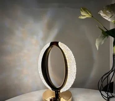 Home & Garden: Table lamp, color - Gold, New — 4