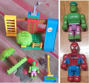 jeftine lego kocke: Spider-man & Friends Hulk Mega Bloks Tree house Headquarters — 1