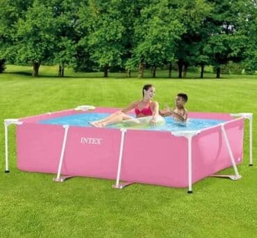 bogner jakne novi pazar: 💦💦💦 Bazen INTEX 220x150x60 cm pink - metalna konstrukcija NOVO! — 1