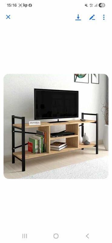 lidl polica za cvece: 9.990 din. Kod: TV komoda Valeri Atlantik Dimenzije: 60x35x120cm — 1