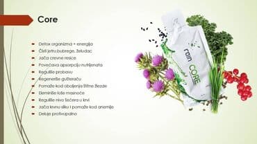 suplementi: Detox organizma prirodnim preparatom Rain Core. CORE Detox Uklanja — 3