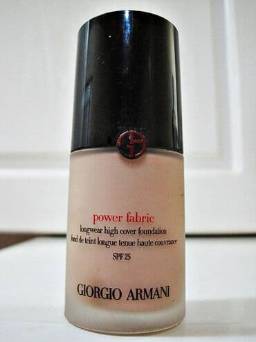 farmasi serum za rast trepavica i obrva iskustva: Armani Giorgio Beauty Power Fabric longwear high cover foundation — 1