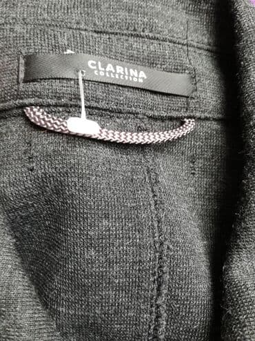 zimske jakne goretex: Jaknica/tanji kaputic kao sako na kopcanje, tamna siva boja. Poluobim — 4