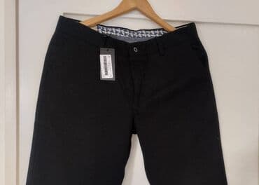 comma pantalone: Pantalone, Paulo Boselli, Klasične, bоја - Crna — 2