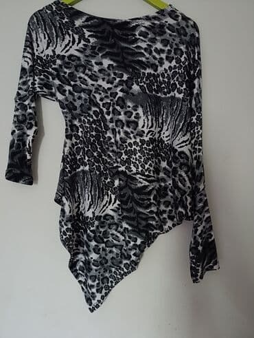 bluze c a: M (EU 38), Leopard, krokodil, zebra, bоја - Šareno — 2