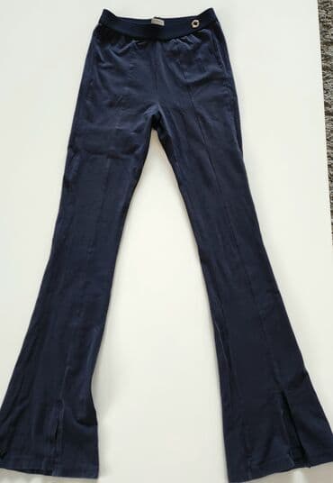 kisne pantalone za decu: Zvoncare, 152-158, bоја - Tamnoplava — 1