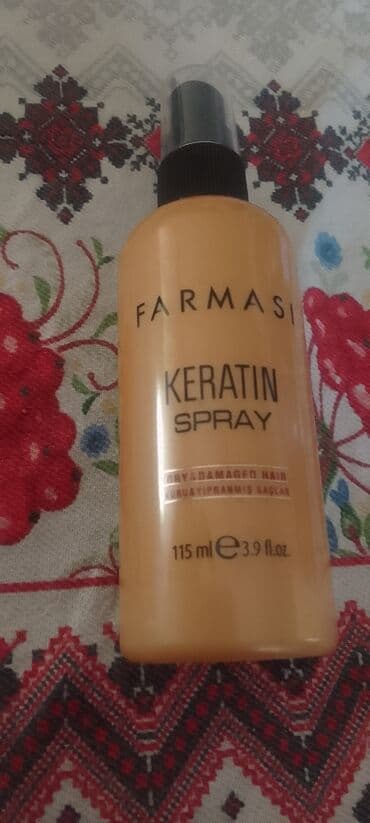 pakovanja za kosu dm: Farmasi Keratin sprej za kosu, u pakovanju od 115 ml. Namenjen za negu — 1
