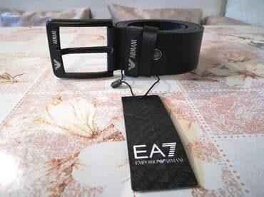 Kaiševi: Muški, Emporio Armani, Materijal: Koža — 4
