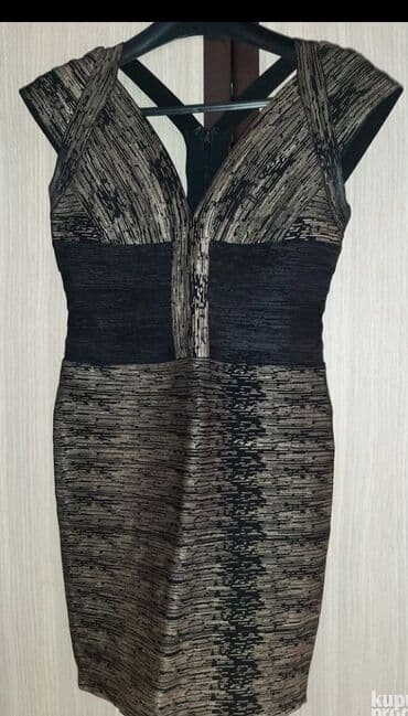 haljine hm novi sad: A-Dress M (EU 38), bоја - Šareno, Koktel, klub, Kratkih rukava — 5