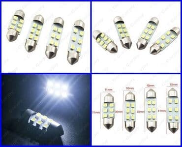 audi s4 2.7 t: Slika 1 120din Led sijalica T10 smd 4 (1) bela boja 12v, 1w — 10