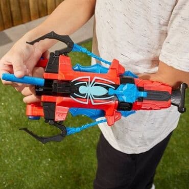 vrece za spavanje za decu: NERF Marvel Spider-Man Web Splashers 2-in-1 Blaster NOVO — 3