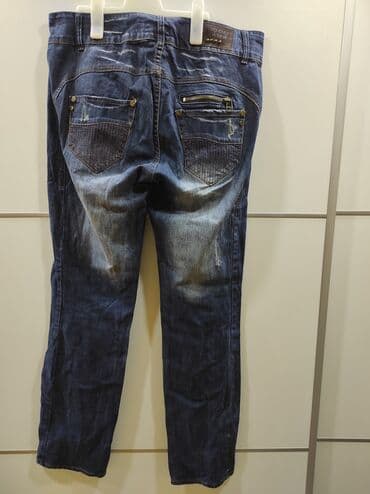 lidl pantalone: Farmerke Takko Fashion veličina 44. Kao nove iz uvoza. Poluobim struka — 2