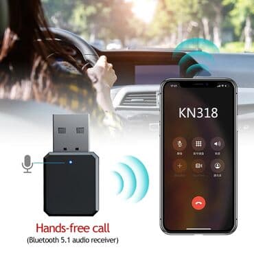 radio za kamion: Hands free Bluetooth Aux USB audio prijemnik Bluetooth 5.1 audio — 7