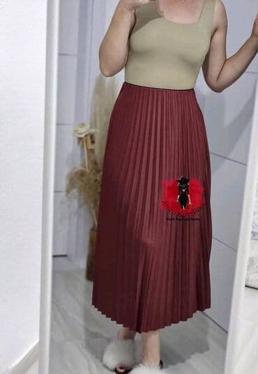 suknja sorc stradivarius: One size, Midi, bоја - Crna — 5