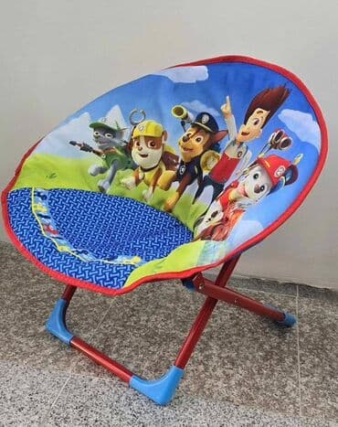 lidl tabure za decu: Dečija okrugla stolica sa motivom omiljenih crtanih junaka😍. Poseduje — 11