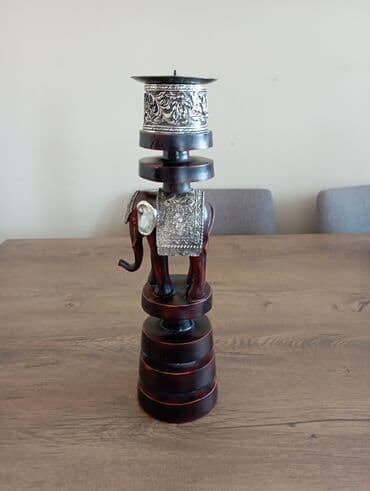 led svece pepco: Candlestick, color - Multicolored, Used — 1