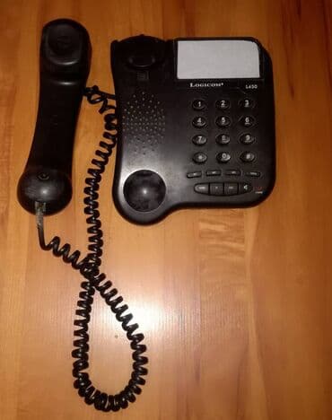 Fiksni telefoni: Logicom L450 • bezican • memorije: 3 sa direktnim pristupom - 10 sa — 2