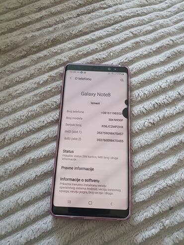 ruter sa sim karticom cena: Samsung Galaxy Note 8, 64 GB, bоја - Ljubičasta, Dual SIM — 3