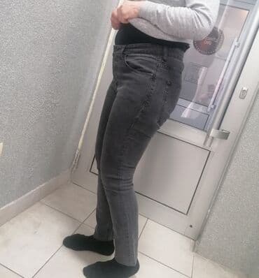 tamno sive pantalone: Farmerice extra Uvoz Turska Vel 32 Sa dosta elastina Mekani vrhunski — 2
