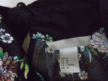 haljine crne: H&M M (EU 38), bоја - Crna, Dugih rukava — 4
